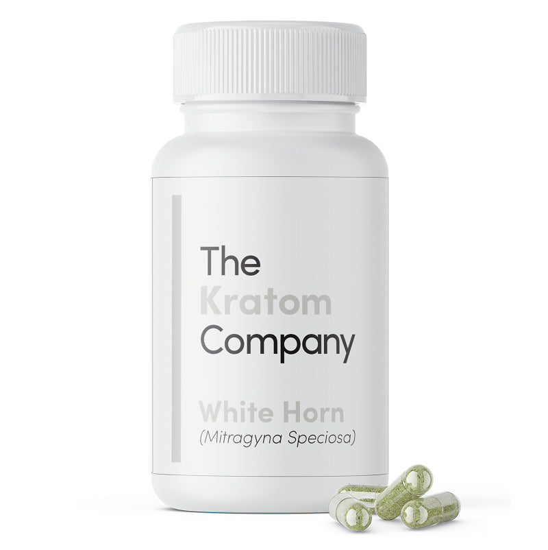 White Horn Kratom Capsules